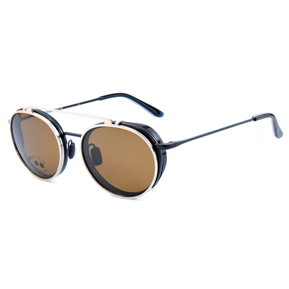 Brillestel Vuarnet Brun Sort ø 54 mm